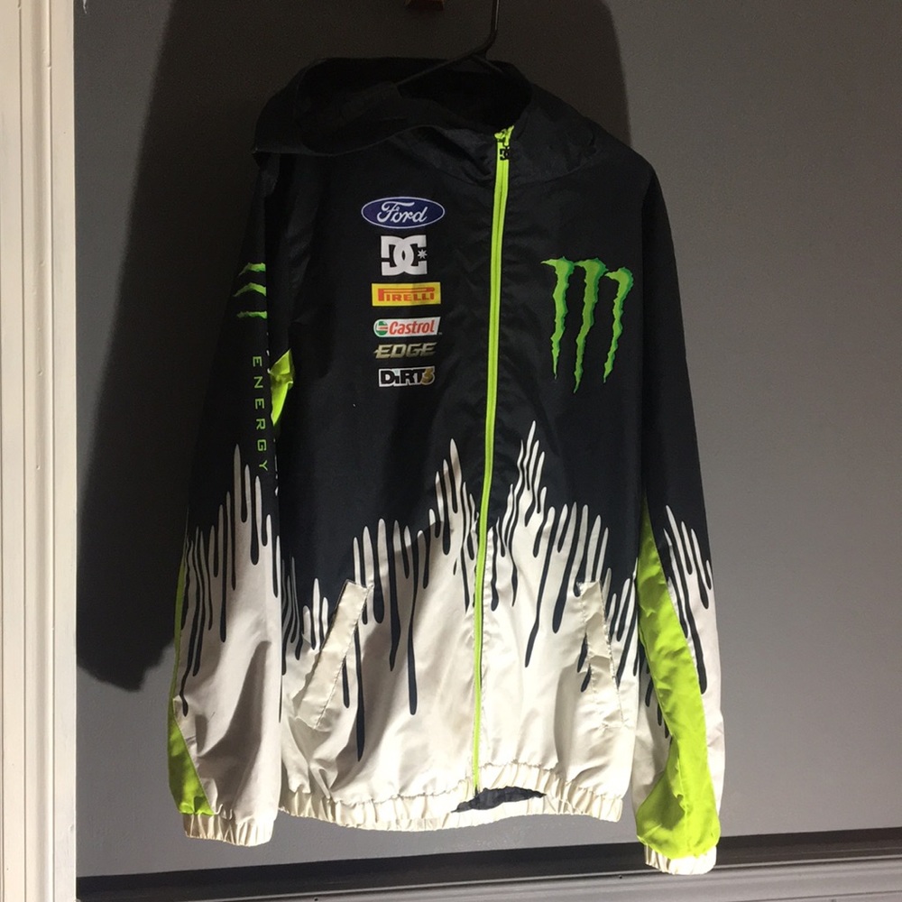 Ken Block-Monster Energy DC Wind/Rain Jacket